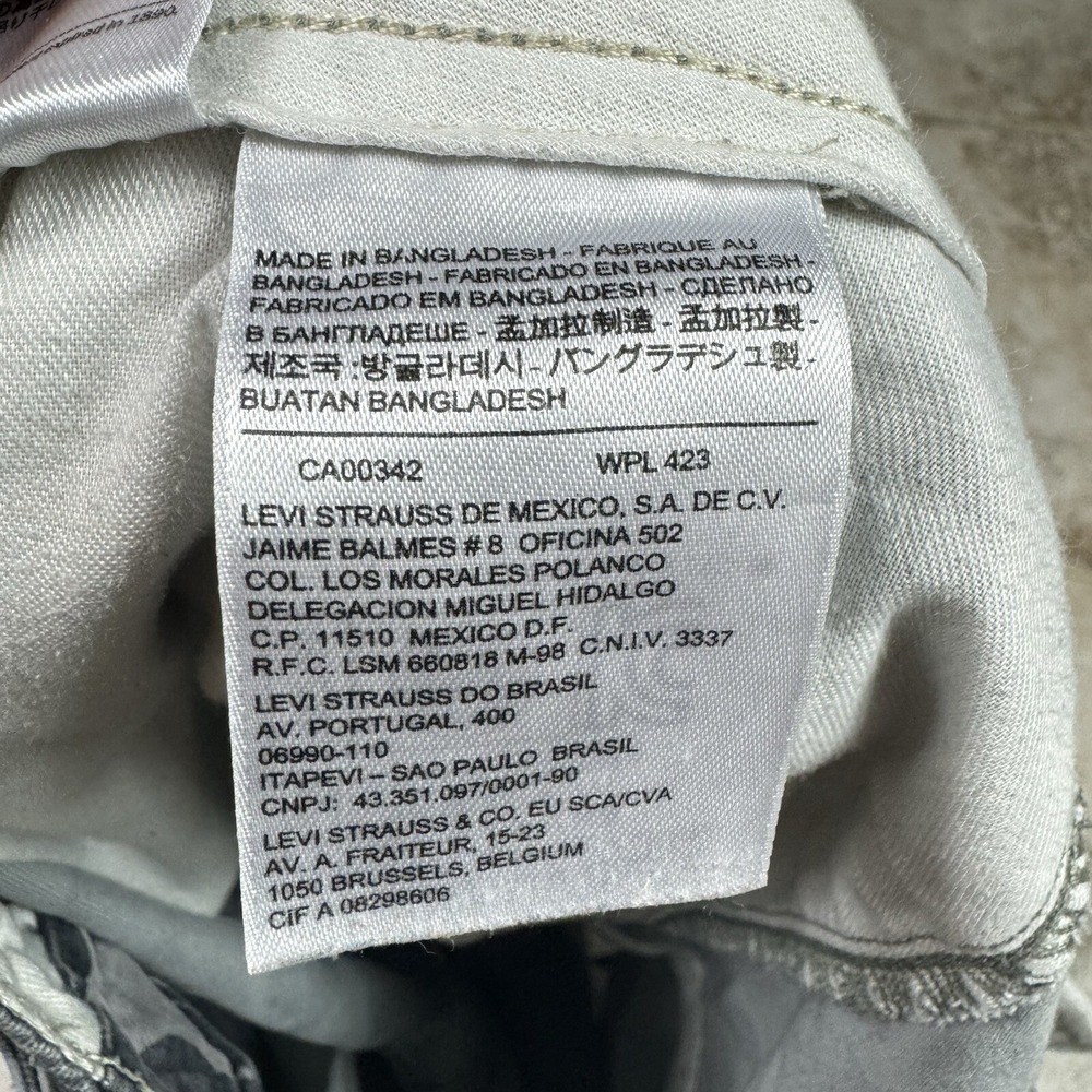 Camo Cargo Shorts Mens Gray Black Urban Camouflage Casual 42 - Picture 11 of 12